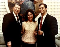 President Ronald Reagan, Janie and Bobby Smith